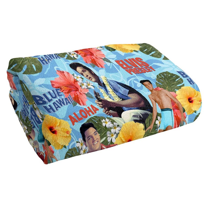 Trevco Elvis Presley Blue Hawaii Officially Licensed Beach Towel 30" X 60" - Image 3